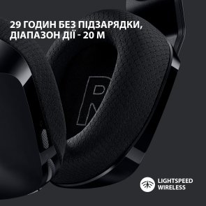 Гарнітура Logitech Lightspeed Wireless RGB Gaming Headset G733 Black (981-000864)