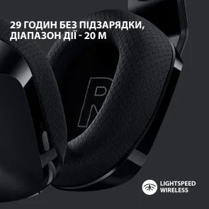 Фото: Гарнітура Logitech Lightspeed Wireless RGB Gaming Headset G733 Black (981-000864) № 6 | KTC