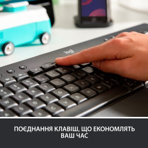 Клавіатура Logitech Signature K650 Wireless Graphite (920-010945)