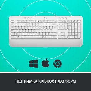  Клавіатура Logitech Signature K650 Wireless Off White (920-010977)