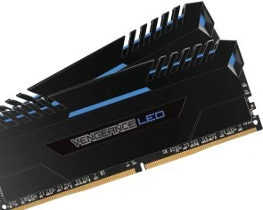 Фото: Оперативна пам’ять Corsair Vengeance LED Blue DDR4 2x8GB (CMU16GX4M2A2666C16B) № 2 | KTC
