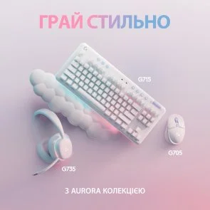 Фото: Клавіатура Logitech G715 Tactile Off White (920-010465) № 6 | KTC
