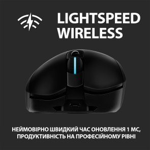Миша Logitech G703 Lightspeed Hero Black (L910-005640)