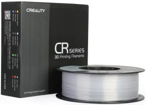 Фото: Пластик (філамент) для 3D друку Creality 3D PLA Filament Silk Gloss Silver (3301120007) № 2 | KTC