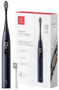 Фото: Електрична зубна щітка Oclean X Pro Digital Electric Dark Blue (6970810553482) № 2 | KTC