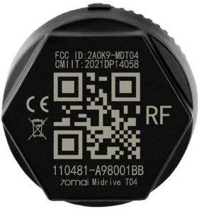 Фото: Автомобільний датчик тиску в шинах 70mai External TPMS Sensor Midrive T04 № 3 | KTC