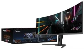 Фото: Монітор Gigabyte AORUS CO49DQ Gaming Monitor - 49" OLED / 5120x1440 / 144 Гц / AMD FreeSync Premium Pro / HAS № 8 | KTC