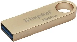 Фото: Флешка USB Kingston DataTraveler SE9 G3 128GB Gold (DTSE9G3/128GB) № 2 | KTC