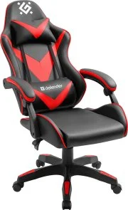 Фото: Крісло Defender xCom Black/Red (64337) № 3 | KTC