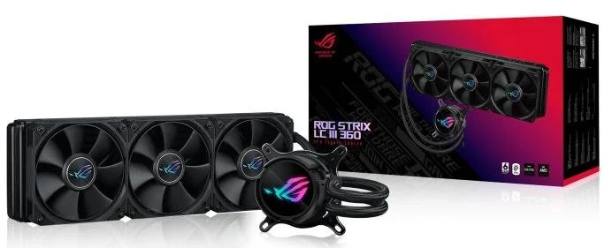 Фото: Система рідинного охолодження ASUS ROG Strix LC III 360 (90RC00T0-M0UAY0) № 7 | KTC