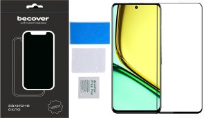 Захисне скло BeCover for Realme C67 - Black (710633)