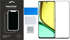 Фото: Захисне скло BeCover for Realme C67 - Black (710633) № 2 | KTC