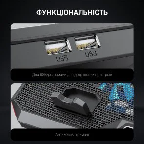 Фото: Підставка для ноутбука GamePro CP890 Black № 7 | KTC