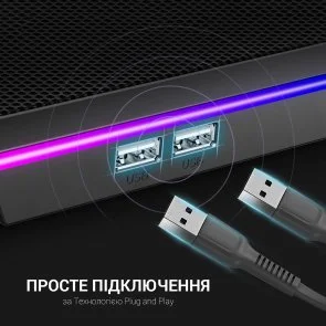 Фото: Підставка для ноутбука GamePro CP940 Black № 11 | KTC
