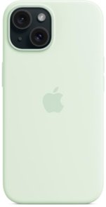 Чохол Apple for iPhone 15 - Silicone Case with MagSafe Soft Mint (MWNC3)