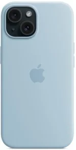 Фото: Чохол Apple for iPhone 15 - Silicone Case with MagSafe Light Blue (MWND3) № 5 | KTC