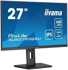 Фото: Монітор iiyama XUB2793QSU-B6 - 27" IPS / 2560×1440 / 100 Гц / Pivot / HAS № 3 | KTC