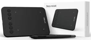 Фото: Графічний планшет XP-Pen Deco Mini 4 Black № 3 | KTC