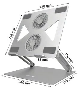 Фото: Підставка для ноутбука OfficePro LS121G Gray № 3 | KTC