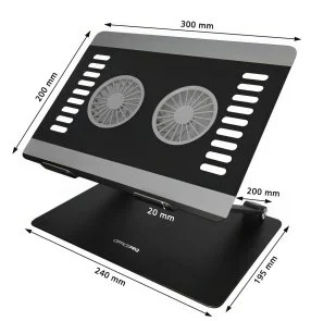 Фото: Підставка для ноутбука OfficePro LS122B Black № 3 | KTC
