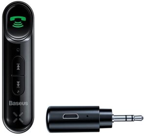 FM-Трансмітер Baseus Qiyin AUX Car Bluetooth Receiver Black (WXQY-01)