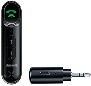 Фото: FM-Трансмітер Baseus Qiyin AUX Car Bluetooth Receiver Black (WXQY-01) № 4 | KTC