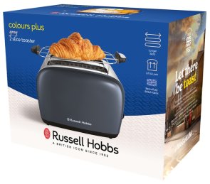  Тостер Russell Hobbs Colours Plus Grey (26552-56)