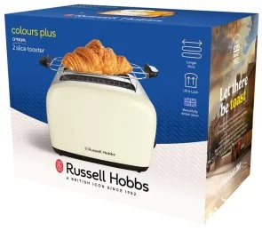 Фото: Тостер Russell Hobbs Colours Plus Cream (26551-56) № 5 | KTC