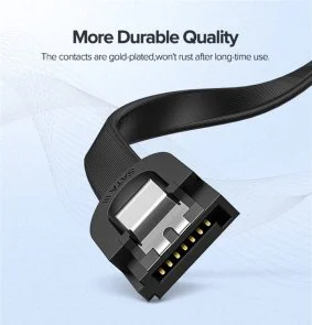 Фото: Кабель UGREEN US217 SATA / SATA 0.5m Black (UGR-30797) № 5 | KTC