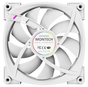 Фото: Кулер Montech RX120 PWM 3 in 1 White (RX120 PWM W31) № 7 | KTC