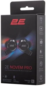Фото: Навушники 2E Novem Pro TWS Black (2E-EBTWNPBK) № 10 | KTC