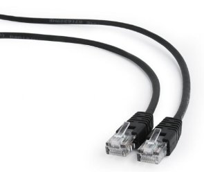 Патч-корд Gembird UTP RJ45 Cat.5e 2m Black (PP12-2 M/BK)