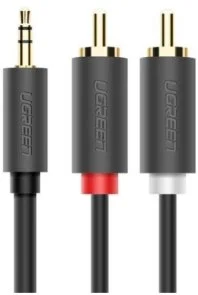 Фото: Кабель UGREEN AV102 Jack 3.5mm M / 2xRCA M 1.5m Gray (AV102/10772) № 2 | KTC