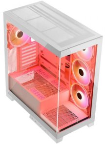Корпус ModeCom Volcano Space Apex ARGB Midi White with window (AT-SPACE-PG-20-000000-000)