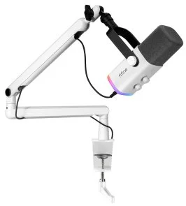 Фото: Мікрофон Fifine TAM8W XLR/USB White № 2 | KTC