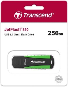 Флешка USB Transcend JetFlash 810 256GB Green (TS256GJF810)