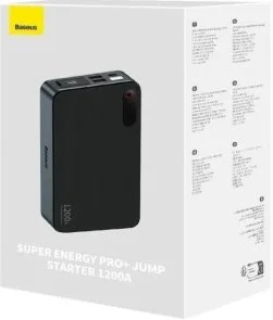 Фото: Бустер Baseus Super Energy Pro+ 1200A Black № 6 | KTC