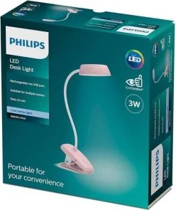 Фото: Лампа Philips Donutclip Pink (929003179607) № 5 | KTC
