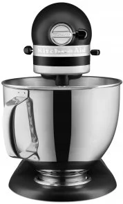 Фото: Планетарний міксер KitchenAid Mixer tilt-head 4.8L Artisan 5KSM125 Matte Black (5KSM125EBM) № 2 | KTC