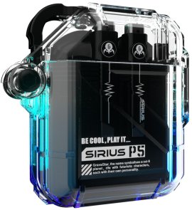 Навушники Gravastar Sirius P5 Transparent Blue (GRAVASTARP5_XTAL_BLU_V2)