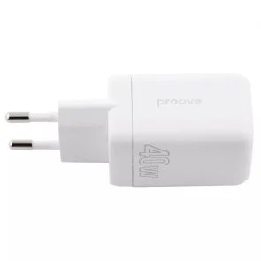 Фото: Зарядний пристрій Proove Silicone Power 40W White (WCSP4020002) № 2 | KTC
