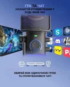 Фото: Мікрофон Fifine AM6 Black № 7 | KTC
