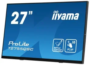 Фото: Монітор iiyama ProLite T2755QSC-B1 Black - 27" IPS / 2560×1440 / 75 Гц № 4 | KTC