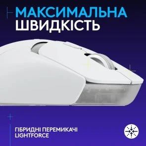Фото: Миша Logitech G309 Lightspeed Wireless White (910-007207) № 7 | KTC