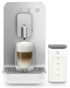 Кавомашина Smeg Coffee Machine With A Milk System White (BCC13WHMEU)