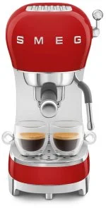 Фото: Ріжкова кавоварка Smeg Retro Style Red (ECF02RDEU) № 5 | KTC