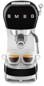 Фото: Ріжкова кавоварка Smeg Retro Style Black (ECF02BLEU) № 2 | KTC
