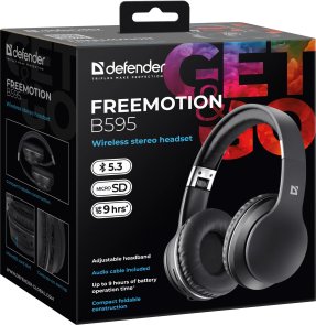 Гарнітура Defender FreeMotion B595 Black (63595)