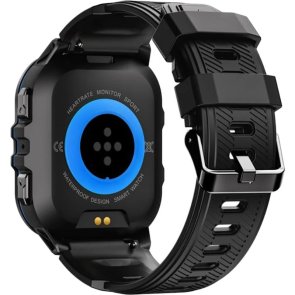 Смарт годинник Oukitel BT20 Black/Blue (6931940742160)