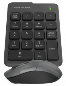 Фото: Комплект клавіатура+миша A4tech FG1600C Air2 Grey № 3 | KTC
